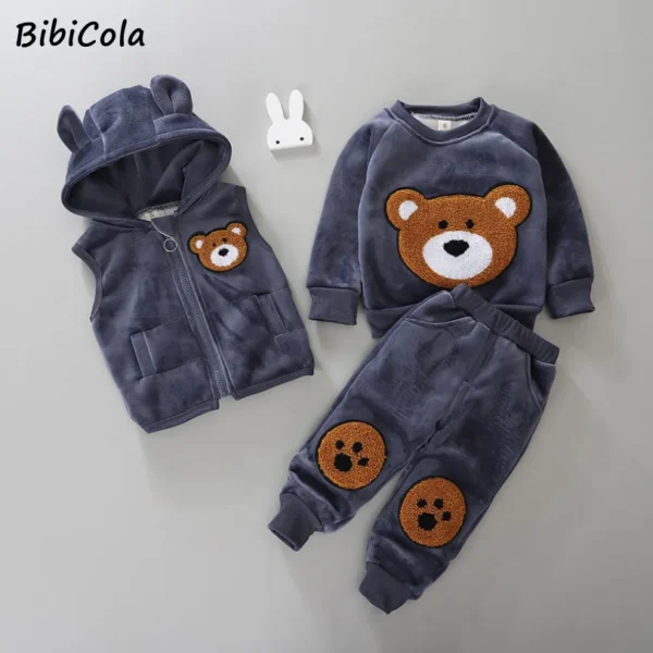 ⁦🐻‍❄️ملابس أطفال من أجل شتاء دافئ🥶⁩ - الصورة ⁦3⁩