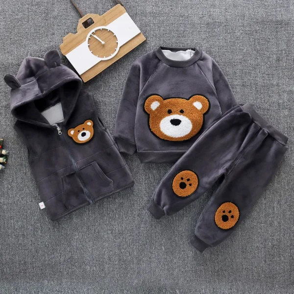 ⁦🐻‍❄️ملابس أطفال من أجل شتاء دافئ🥶⁩ - الصورة ⁦2⁩